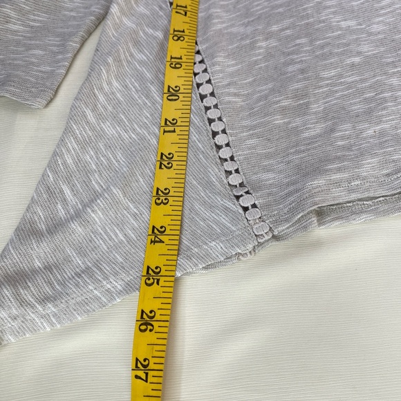 J. Jill Top Size S Petite 58% linen 42% Cotton Casual & Dressy Boho Relaxed Fit - Picture 10 of 12